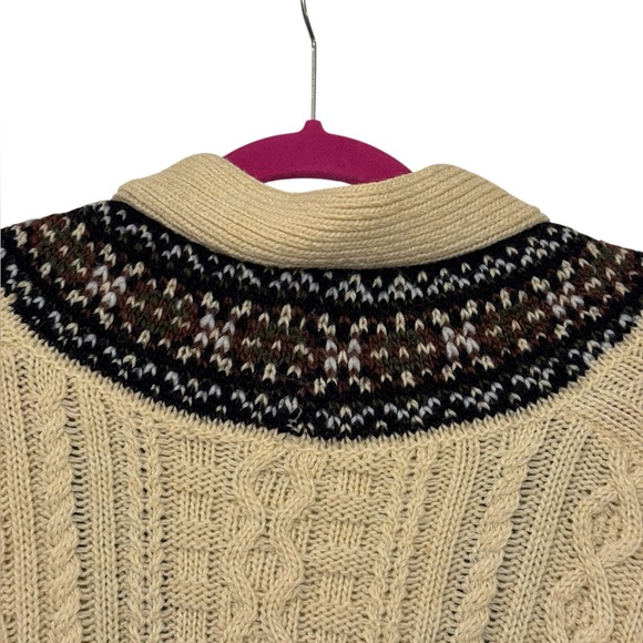 Zara Oversized Cable Knit Cardigan - Picture 6 of 11